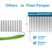 Load image into Gallery viewer, Paws Pamper Professional Greyhound Comb for Dogs and Cats