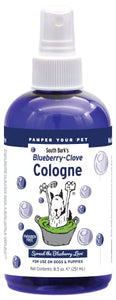 SHOW SEASON ANIMAL PRODUCTS 1 South Bark's Blueberry Clove Pet Cologne For Dogs 8.5 oz | Odor Eliminator | Biodegradable and Non-Toxic | Made in USA