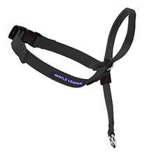 Load image into Gallery viewer, PetSafe Gentle Leader Headcollar, No-Pull Dog Collar, Perfect for Leash &amp; Harness Training, Stops Pets from Pulling and Choking on Walks, Medium, Black
