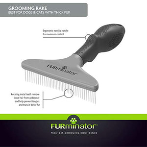 FURminator Grooming Rake, Updated Model