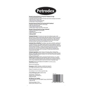 Petrodex Dental Care Kit for Adult Dogs, Poultry Flavor, 3 Piece Set