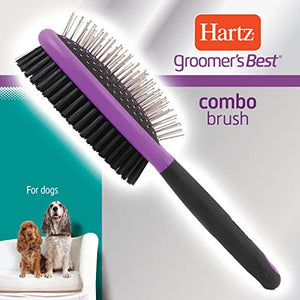 Hartz Groomer's Best Combo Dog Brush