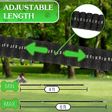 Load image into Gallery viewer, Heavy Duty Dog Leash 4-6Ft Length – Reflective Dog Leash for Medium, Large Dogs – Shock Absorbing Bungee Dog Leash with Zinc Alloy Carabiner, Traffic Control Handle and Safety Lock