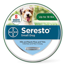 Load image into Gallery viewer, Seresto Flea and Tick Collar for Dogs, 8-Month Flea and Tick Collar for Small Dogs, Up to 18 Pounds