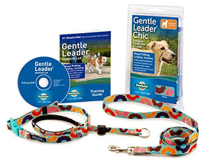 PetSafe Gentle Leader Chic Head Collar, Medium, Donuts - GL-HC-C-M-DNT