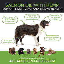 Load image into Gallery viewer, PetHonesty Salmon Oil + Hemp for Dogs &amp; Cats - Wild Alaskan Salmon Oil - Fish Oil, Hemp Oil, Reduce Itching &amp; Dry Skin, Omega-3 for Dogs, DHA for Pets, Joint/Immune Support, 16-oz Bottle Liquid Pump